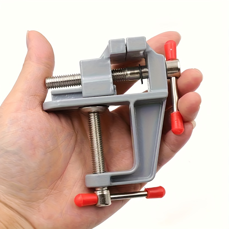Diy Electronics Bench - 1-delige mini-bankschroef van aluminiumlegering, kleine bankschroef,