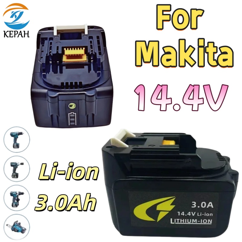 Makita Drill Hp1640 - Voor Makita 14.4V 3.0Ah Oplaadbare Li-Ion