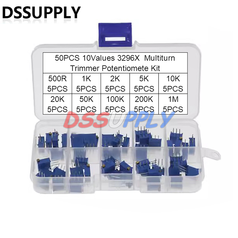 Diy Home Electronics Projects - 50 Stuks 3296 3296x Multiturn Trimmer