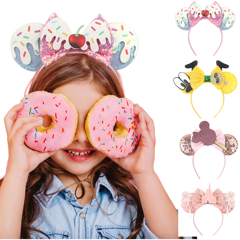Diy Mouse Electronics - 1 stuk Donut Muisoren Haarband met