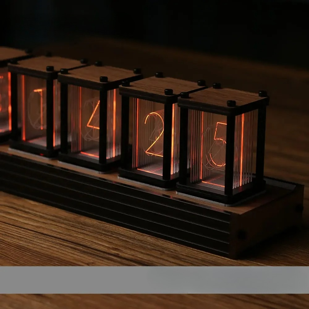 Diy Electronics Gift Ideas - RGB Nixie Tube Clock DIY tafelklok