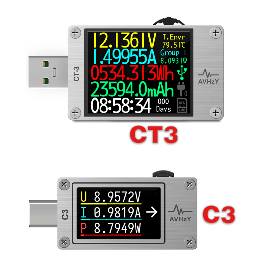Logic Analyzer Usb - AVHzY USB 3.1 Vermogensmeter Digitale multimeter