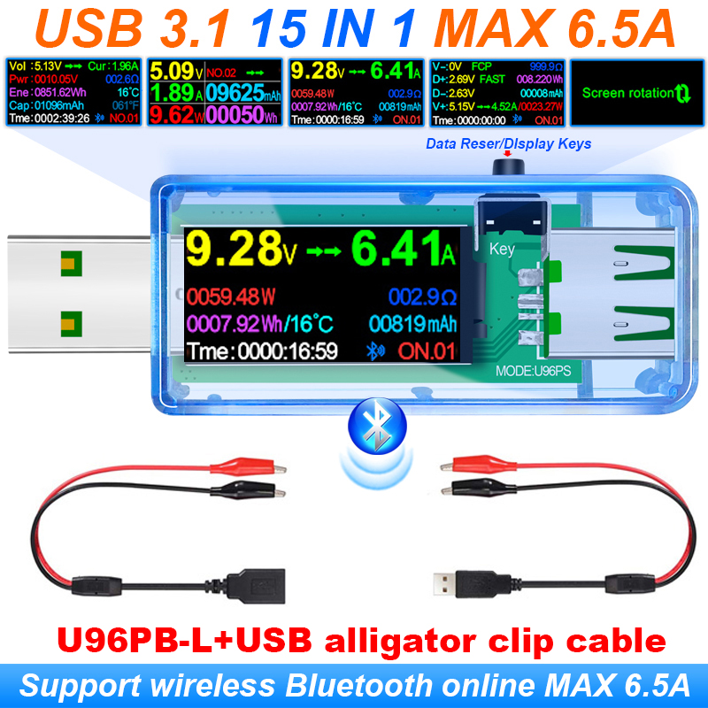 Logic Analyzer Usb - 15 IN1 USB 3.1 Tester DC