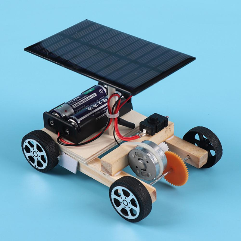Diy Electronics Motor - Monteer zonne-auto Creatieve uitvindingen Motorvermogen van