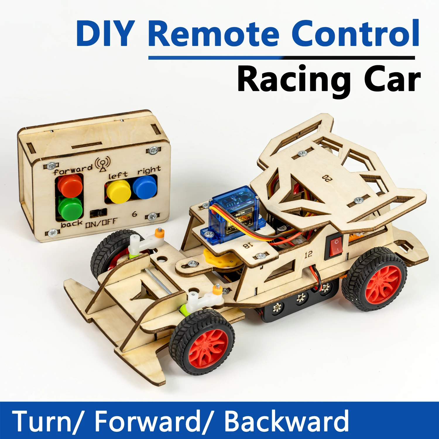 Diy Electronics Projects For Students - DIY afstandsbediening stuurautokit - elektronisch project