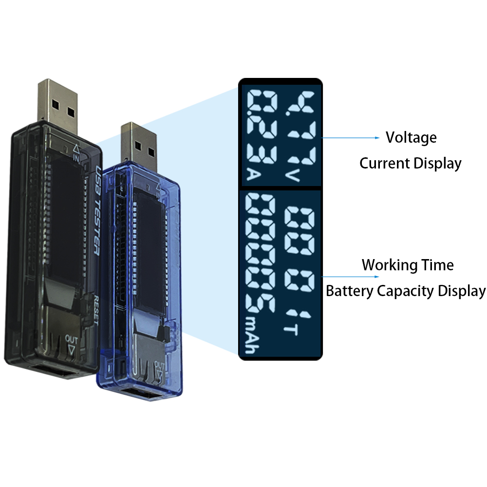 Logic Analyzer Usb - 1-10 STUKS KWSV20 V21 Voltmeter, batterijtester