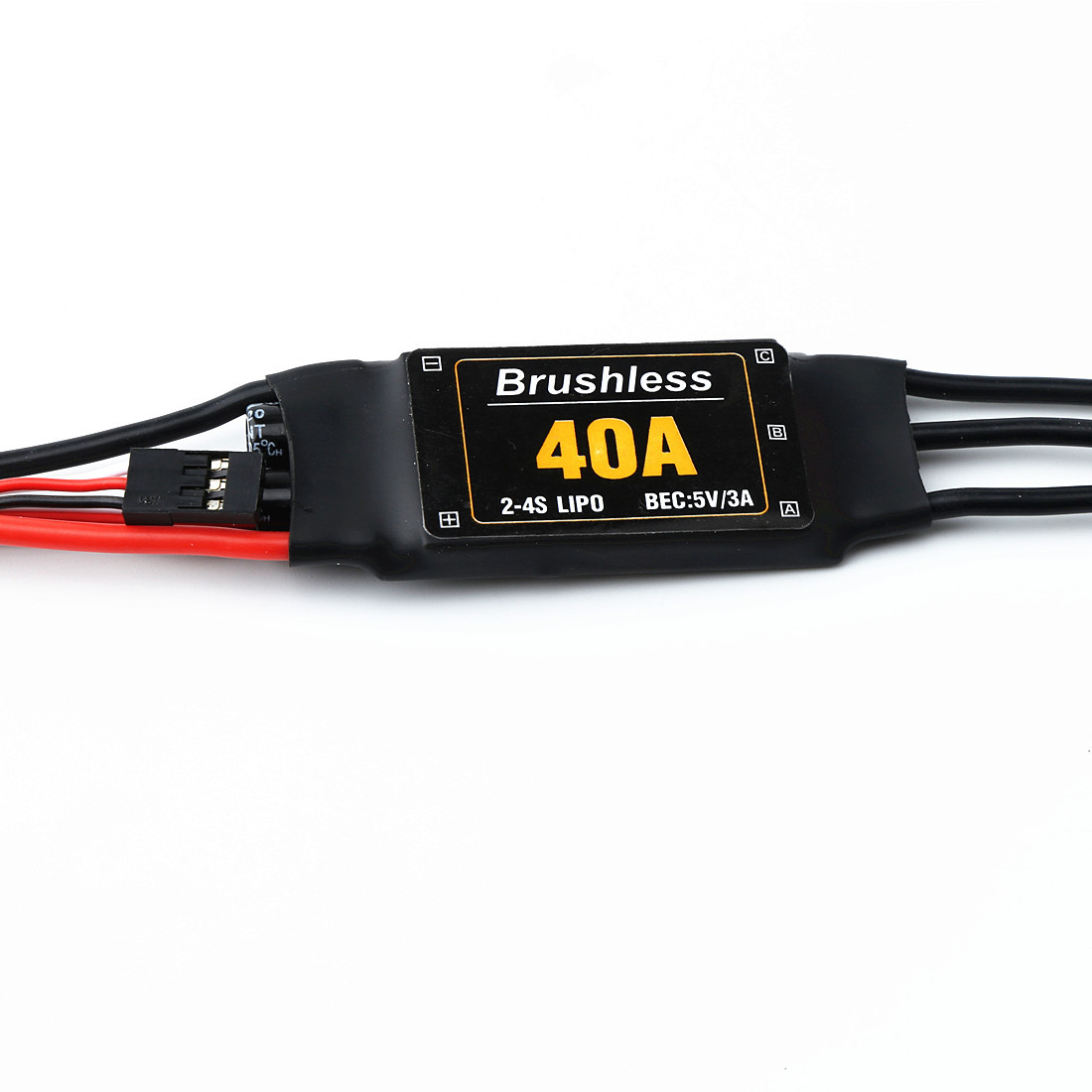 Diy Electronics Motor - 40A Borstelloze ESC 2-4S Elektronische Snelheidsregelaar