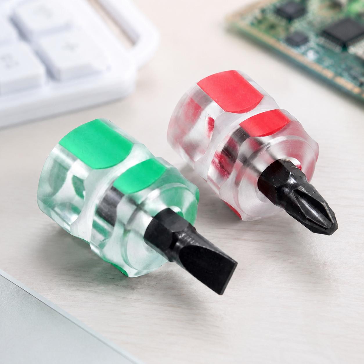 Useful Diy Electronics Projects - Eendelige mini draagbare schroevendraaier met transparant