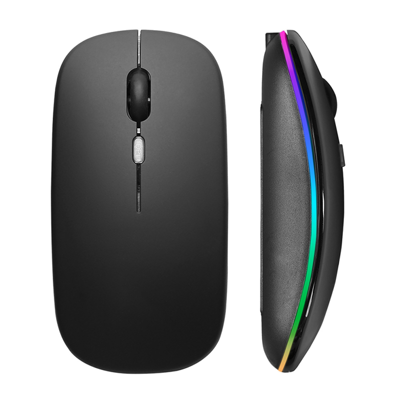 Diy Mouse Electronics - Draadloze Muis RGB Oplaadbare USB 2.4GHz