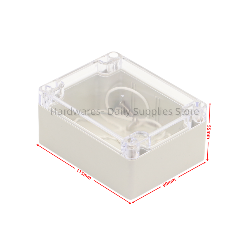 Diy Electronics Project - 1 Stuk 115X90X55Mm Waterdicht Plastic Behuizing