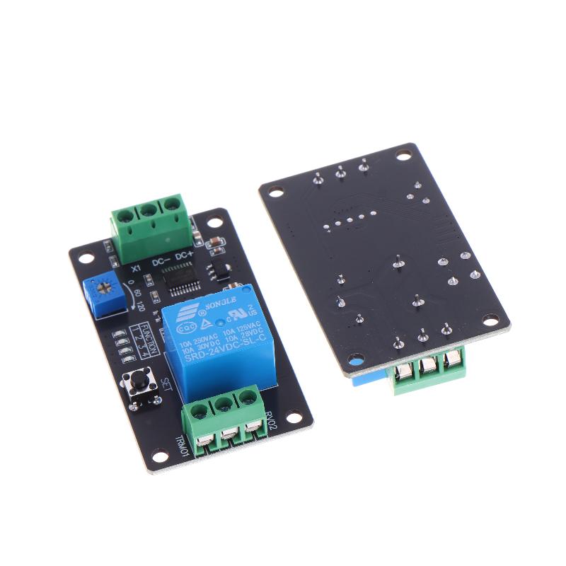 Useful Diy Electronics Projects - Timerrelaismodule met instelbare vertraging, aan/uit-schakelaar, zelfvergrendelende