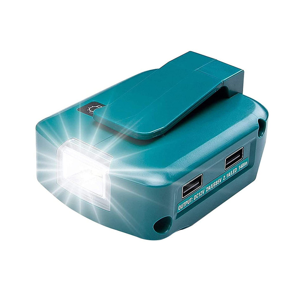 Makita Drill Hp1640 - USB-Adapter Voor Makita Bl1430 Bl1440 Bl1830
