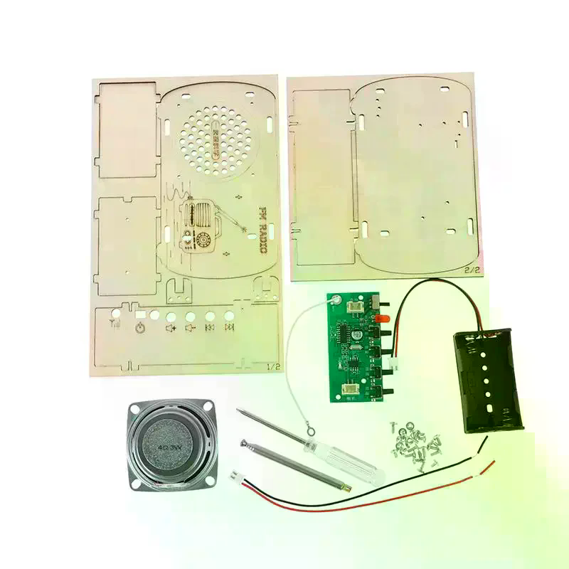 Diy Electronics Projects For Students - /Cna/DIY Houten FM-radiokit Vintage montage Elektronisch