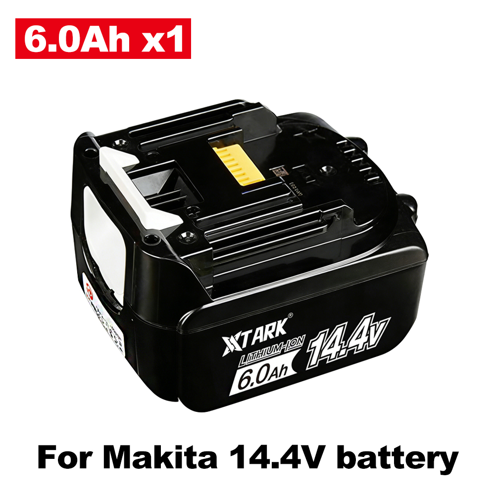 Makita Drill Hp1640 - 14.4V 6000mAh Li-ion batterijvervanging voor Makita