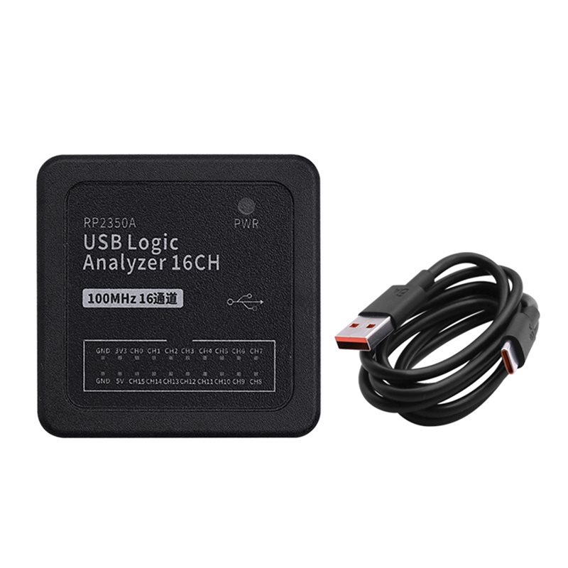 Logic Analyzer Usb - B14C RP2350A Microcontroller 16CH USB-C USB