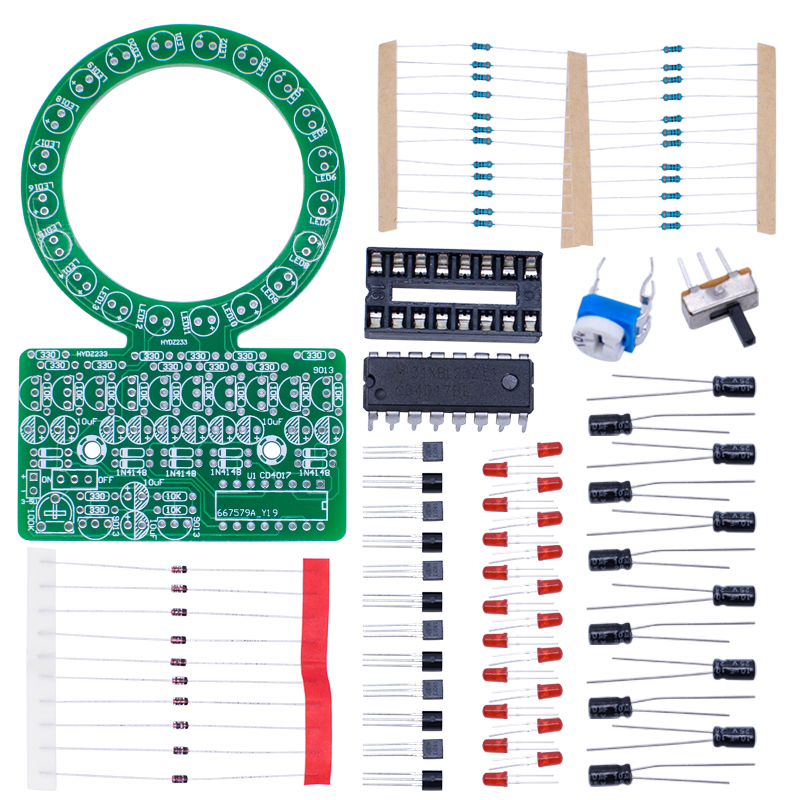 CD4017 Ring Gradient LED Flowi - Diy Electronics Projects For Students recensie en prijs
