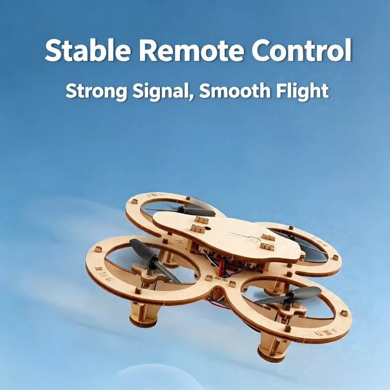 Houten Rc Quadcopters DIY Kit  - Diy From Old Electronics recensie en prijs