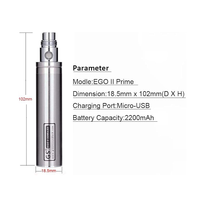 Gs Ego Ii Prime Passthrough 22 - Diy Vape Electronics recensie en prijs