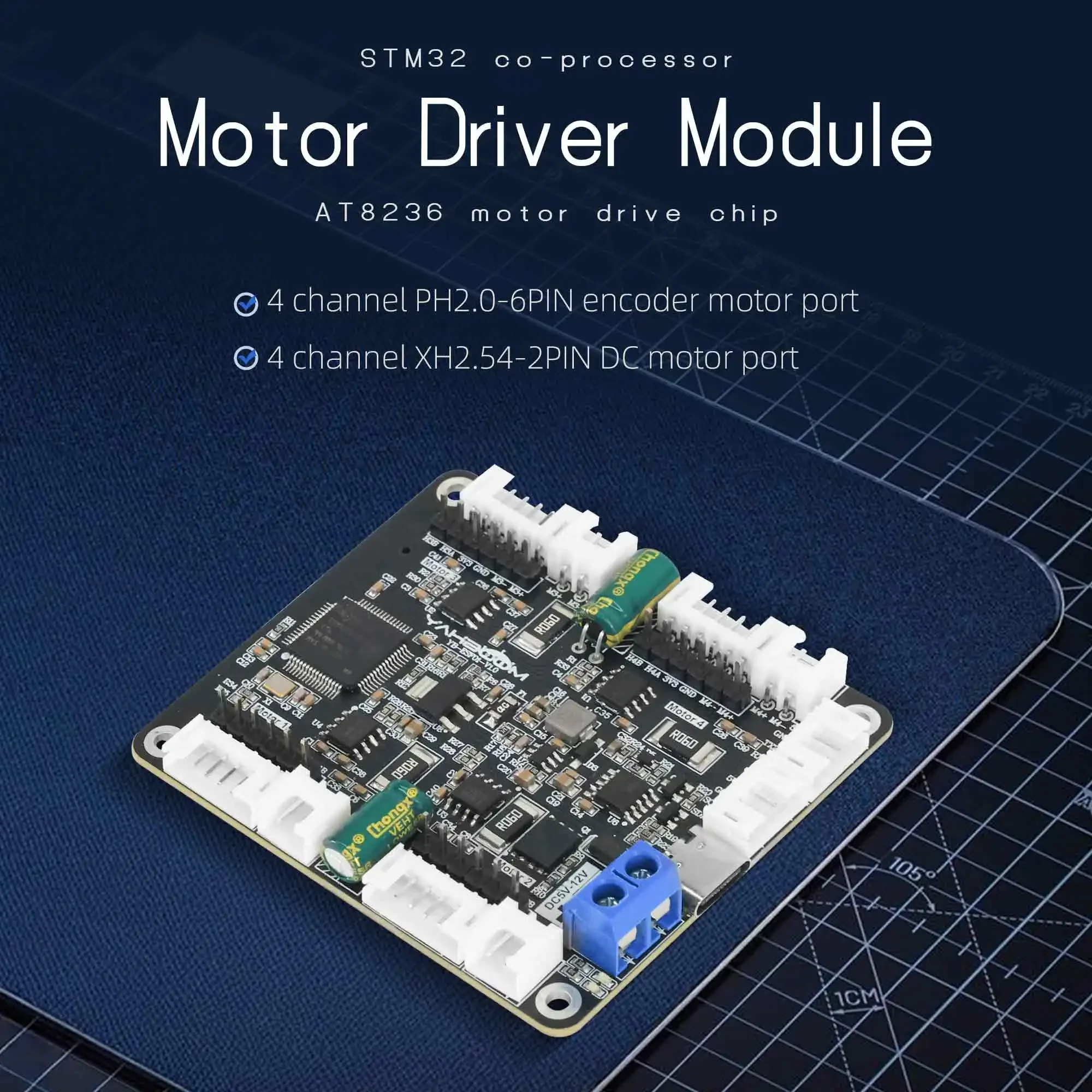 Yahboom 4-kanaals encoder moto - Diy Electronics Project recensie en prijs