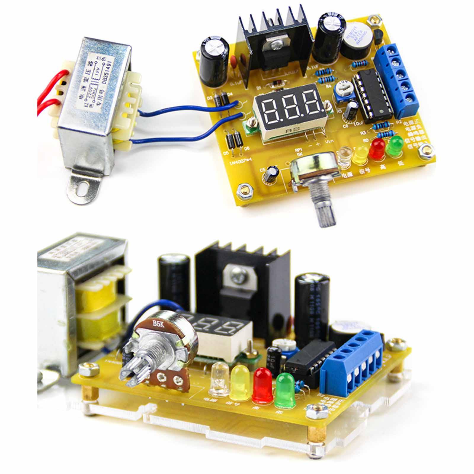 Verstelbare voedingsplaat LM31 - Diy Electronics Workshop recensie en prijs