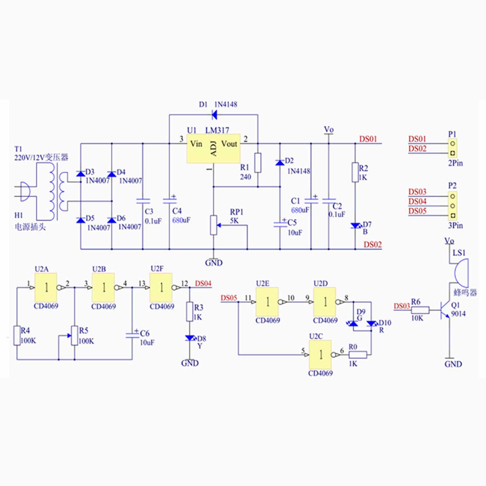 Verstelbare voedingsplaat LM31 - Diy Electronics Workshop recensie en prijs