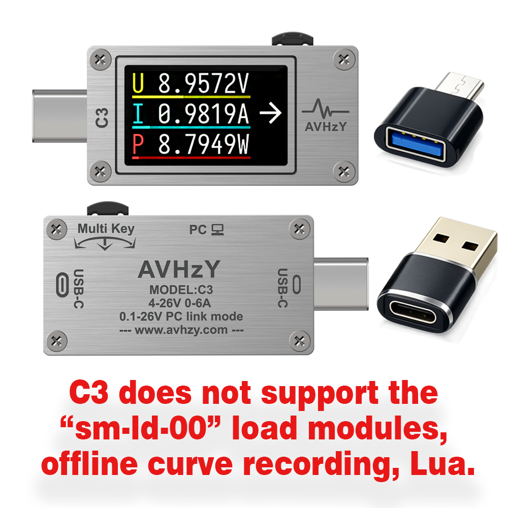 AVHzY USB 3.1 Vermogensmeter D - Logic Analyzer Usb recensie en prijs