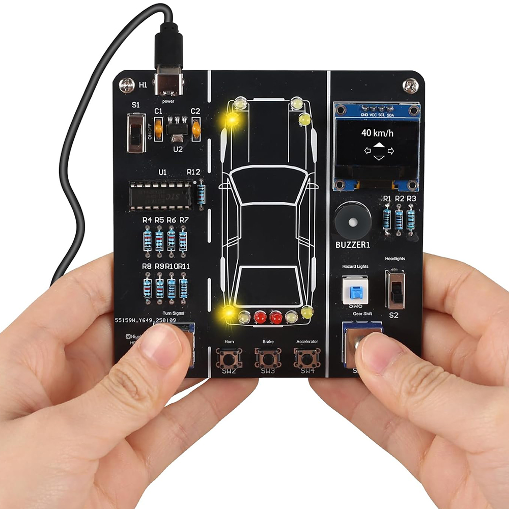 DIY autorijden simulatie solde - Diy Electronics Projects For Students recensie en prijs