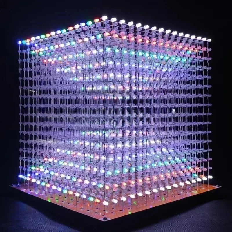 3 D16mini Light Cube Kit 16x16 - Diy With Electronics recensie en prijs