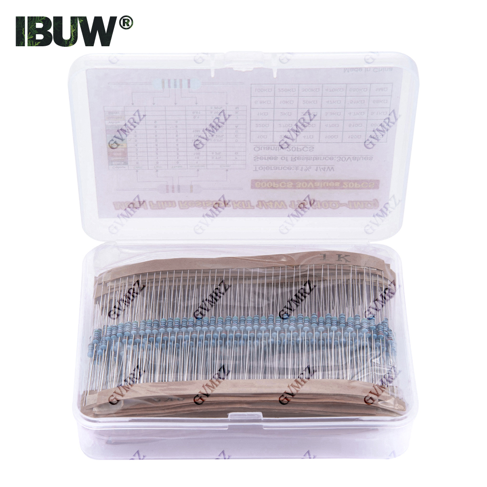 600 STKS 30 Waarden 1/4 W Meta - Diy Home Electronics Projects recensie en prijs