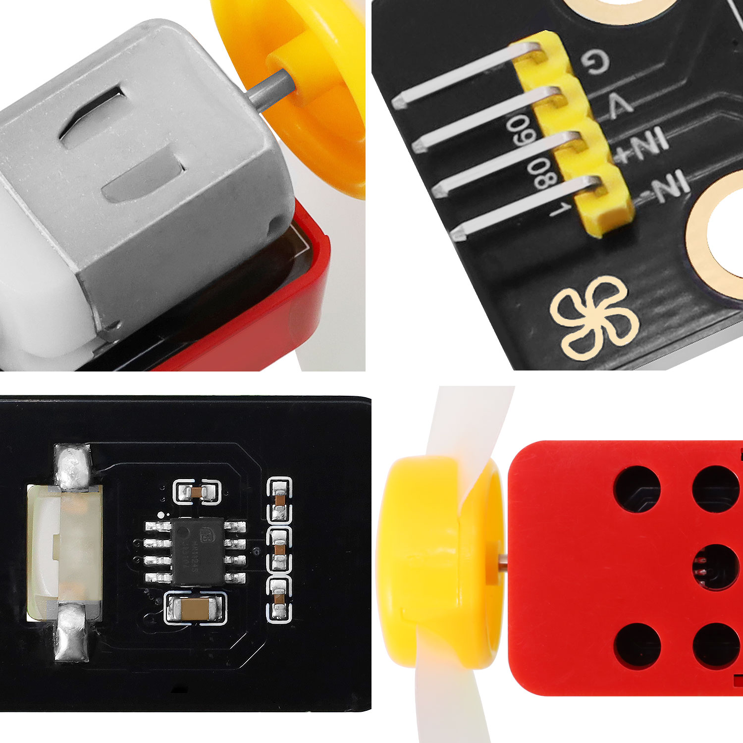 DC 3-6V 130 Motorventilatormod - Diy Electronics Motor recensie en prijs