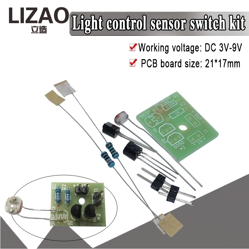 DIY-kit voor lichtsensor-schak - Diy Electronics Projects For Students recensie en prijs