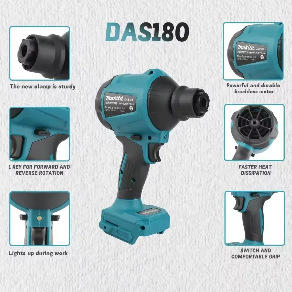 Makita DAS180 18V borstelloze  - Diy Electronics Workshop recensie en prijs