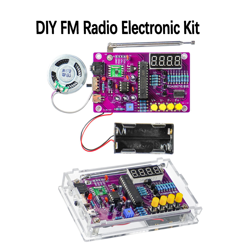 DIY FM-radio elektronische kit - Diy Electronics Project recensie en prijs