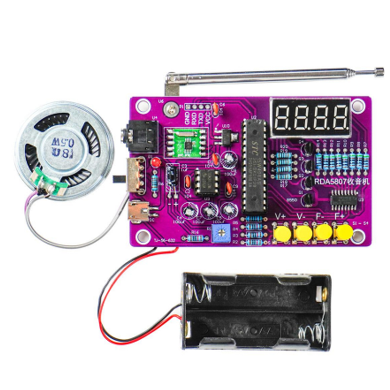 DIY FM-radio elektronische kit - Diy Electronics Project recensie en prijs