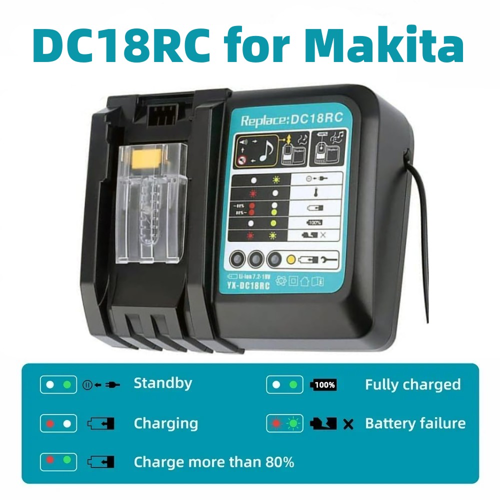 DC18RC Li-ion Batterij 3A Opla - Makita Drill Hp1640 recensie en prijs
