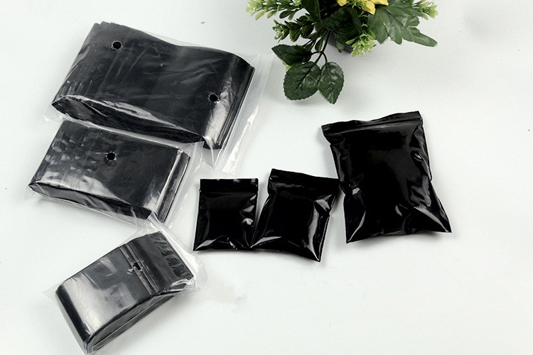 100 STKS Zwart PE Plastic Zipl - Diy Electronics Logo recensie en prijs