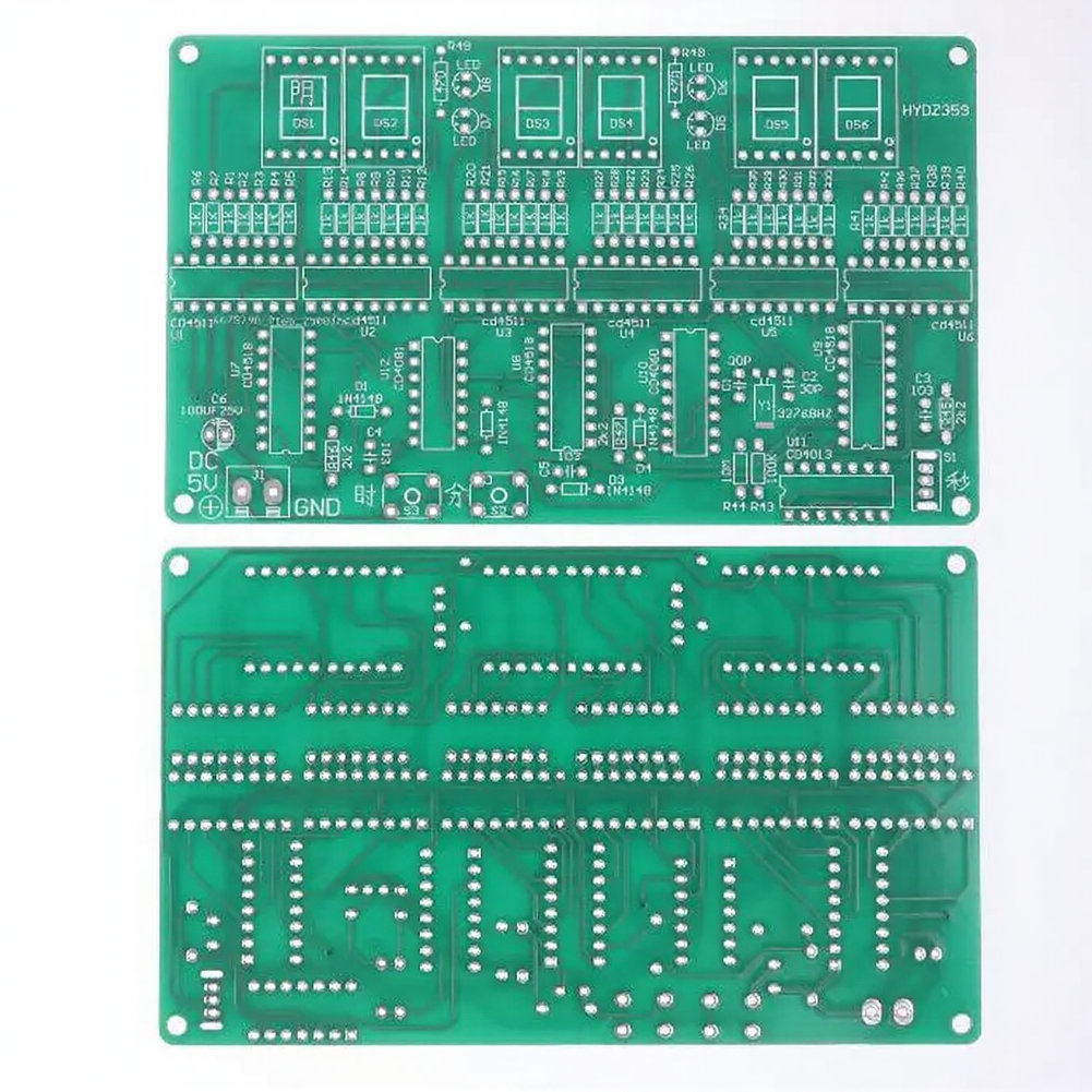 6-cijferige doe-het-zelf-klokk - Diy Electronics Projects For Students recensie en prijs