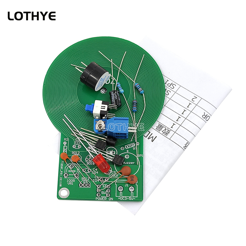DC 3 V-5 V Metaaldetector Kit  - Diy Electronic Modules recensie en prijs