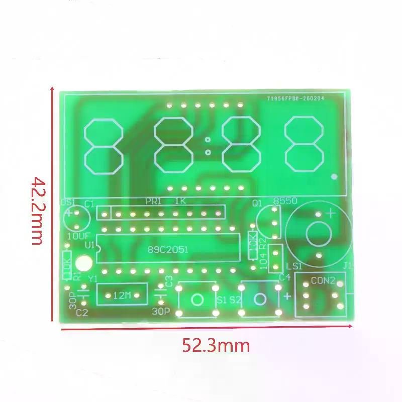 DIY digitale LED-klokkit 4-cij - Diy Electronics Workshop recensie en prijs