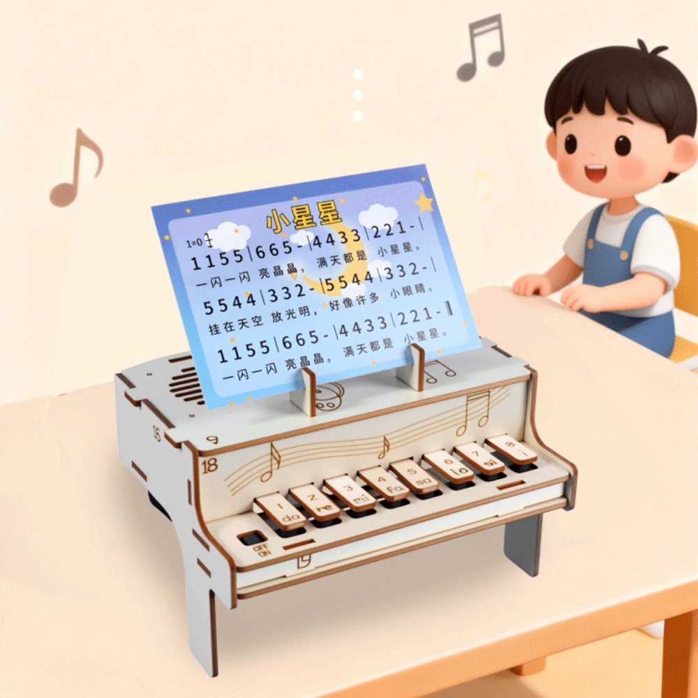 DIY houten elektronische piano - Diy Home Electronics Projects recensie en prijs