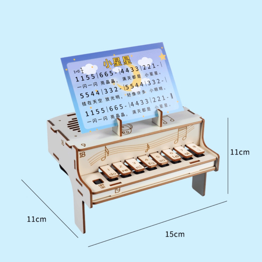 DIY houten elektronische piano - Diy Home Electronics Projects recensie en prijs
