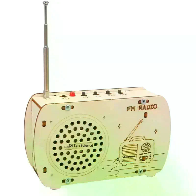 /Cna/DIY Houten FM-radiokit Vi - Diy Electronics Projects For Students recensie en prijs