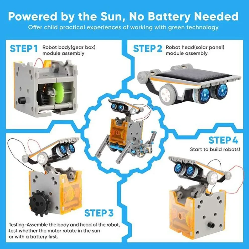 13-in-1 robotwetenschappenset  - Diy Electronics Project recensie en prijs