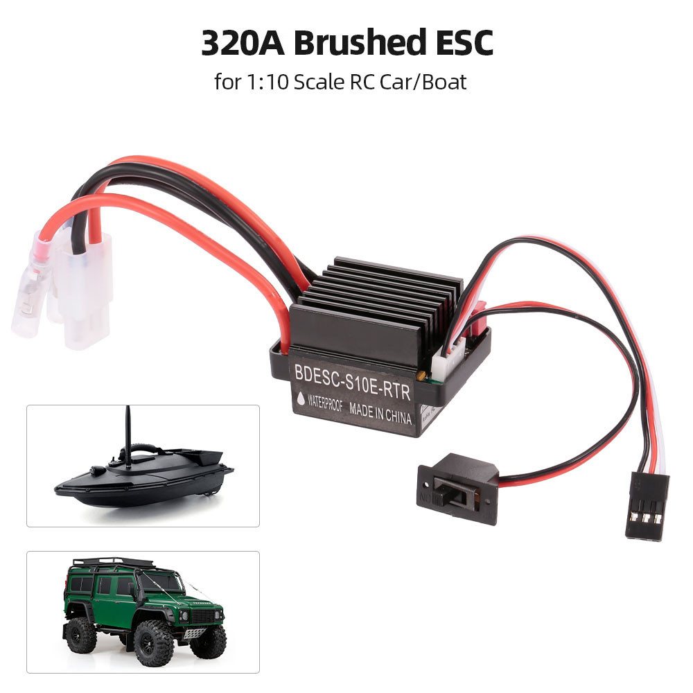NEEBRC 320A Geborsteld ESC 60A - Diy Electronics Motor recensie en prijs
